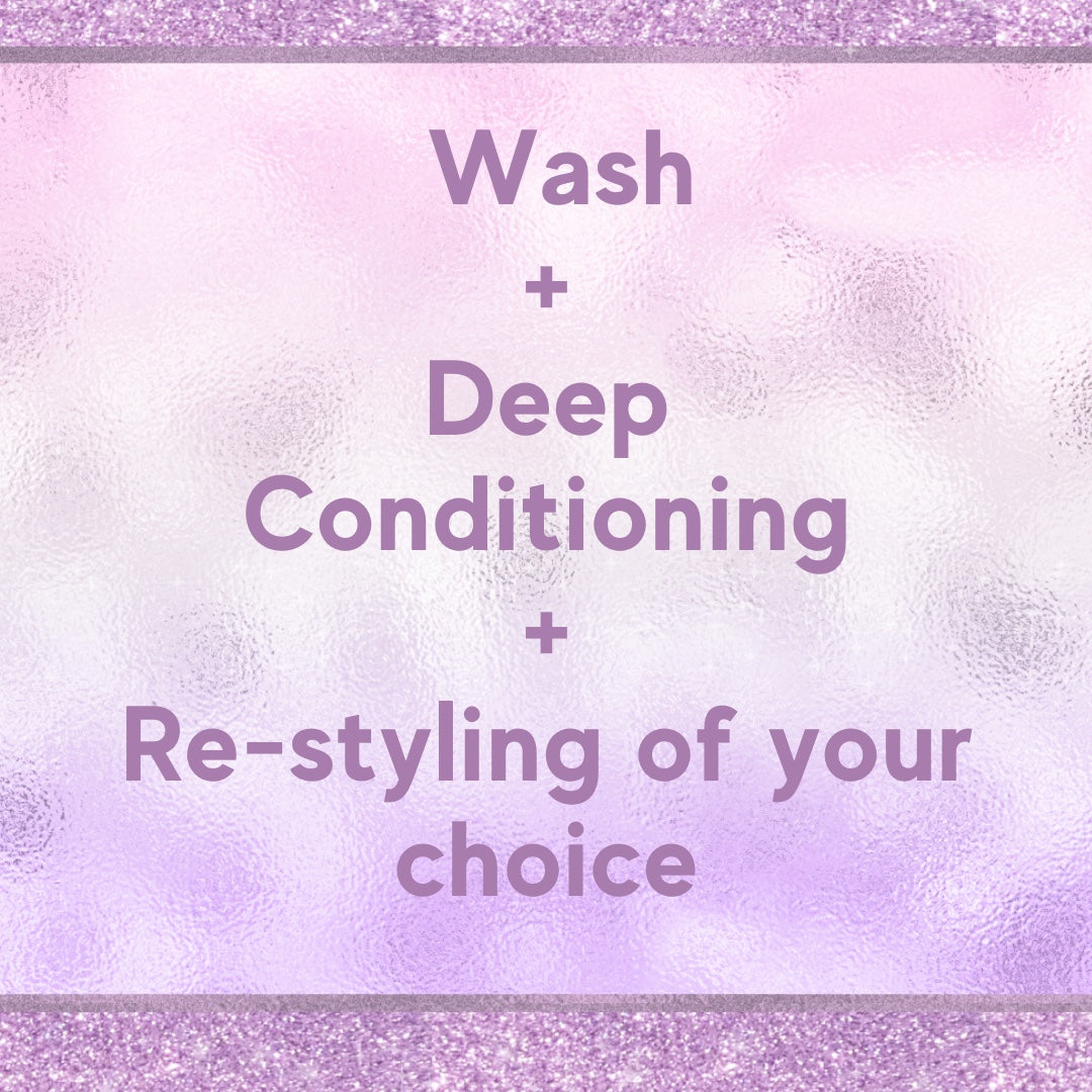 Wash and Restyle Your Old Wigs ! - Jozelhair