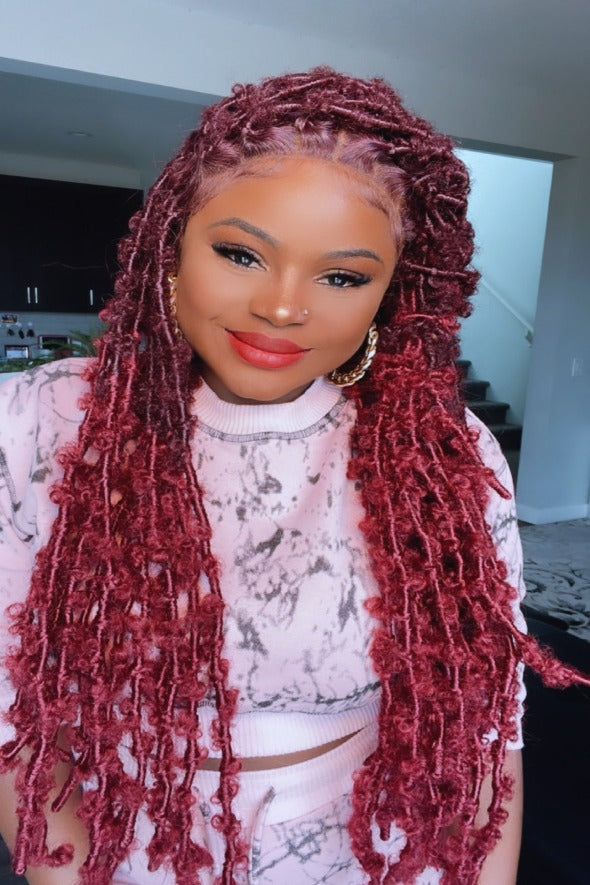 Kelly Full Lace Wig Locs Braids - Jozelhair