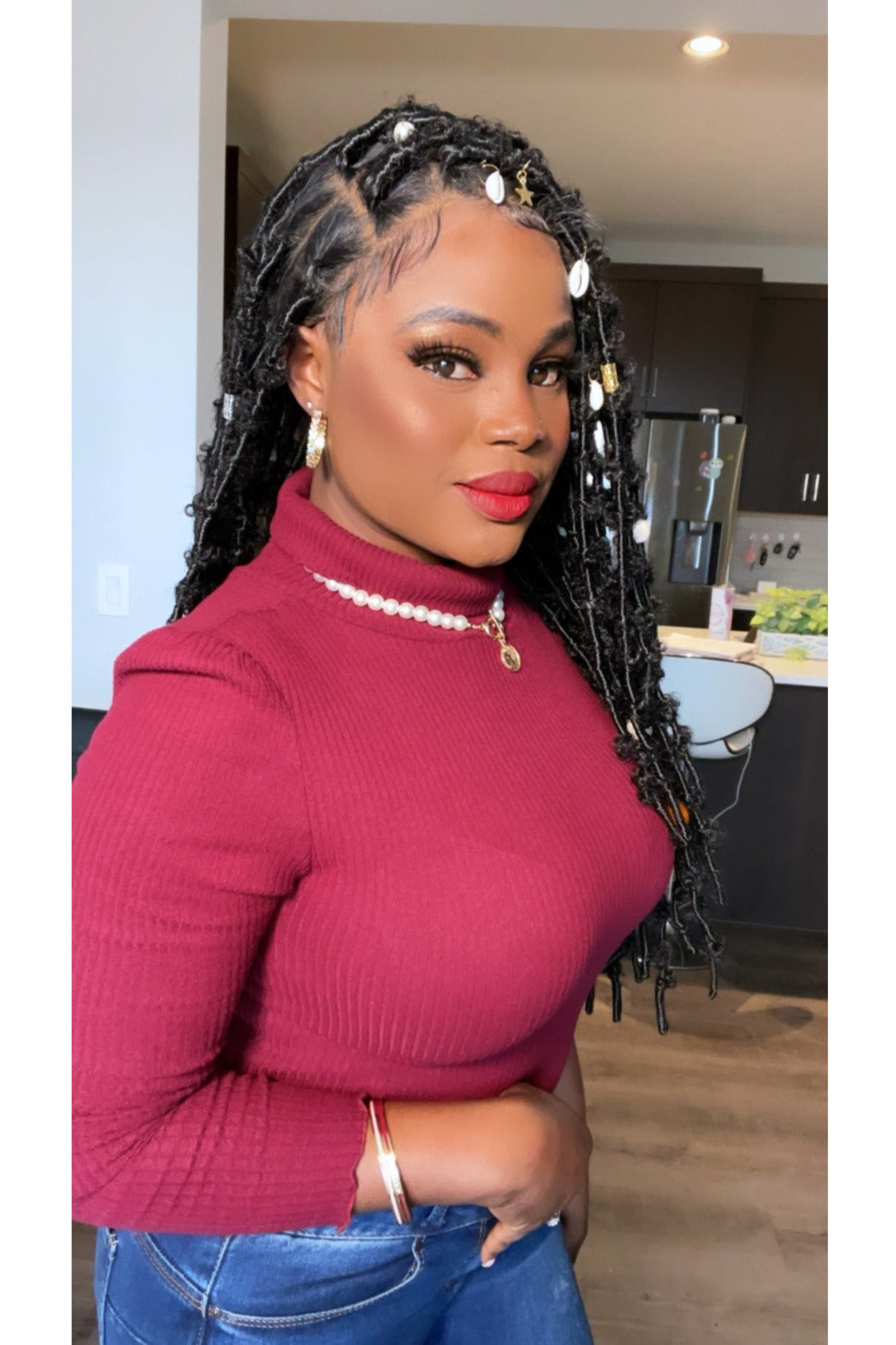 Stella Full Lace Wig Locs Braids - Jozelhair