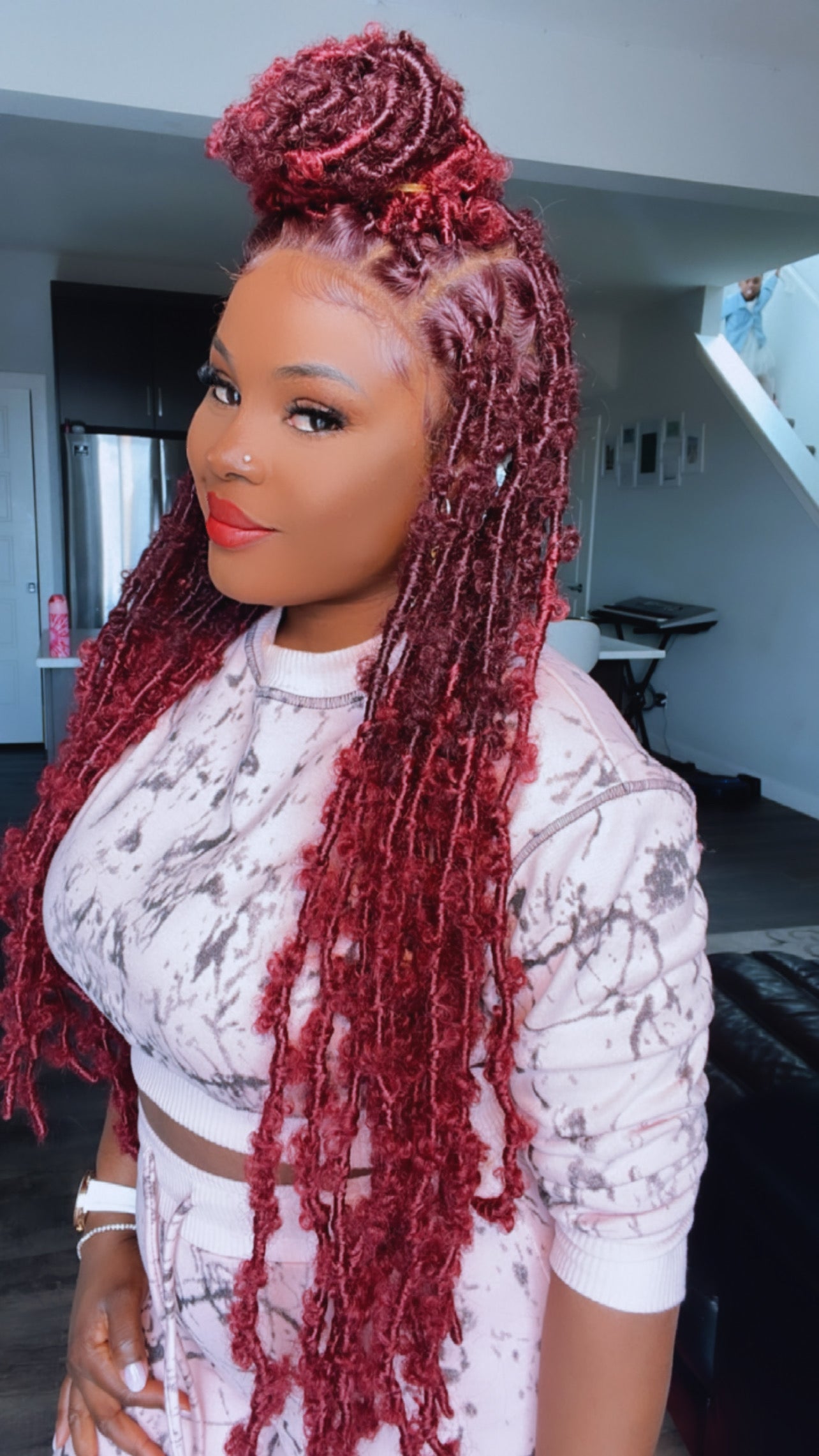 Kelly Full Lace Wig Locs Braids - Jozelhair