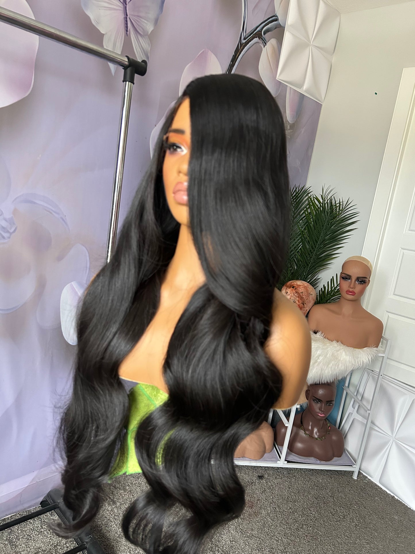 Raw SE Asian Hair (Wavy) 6*6 Closure Wig