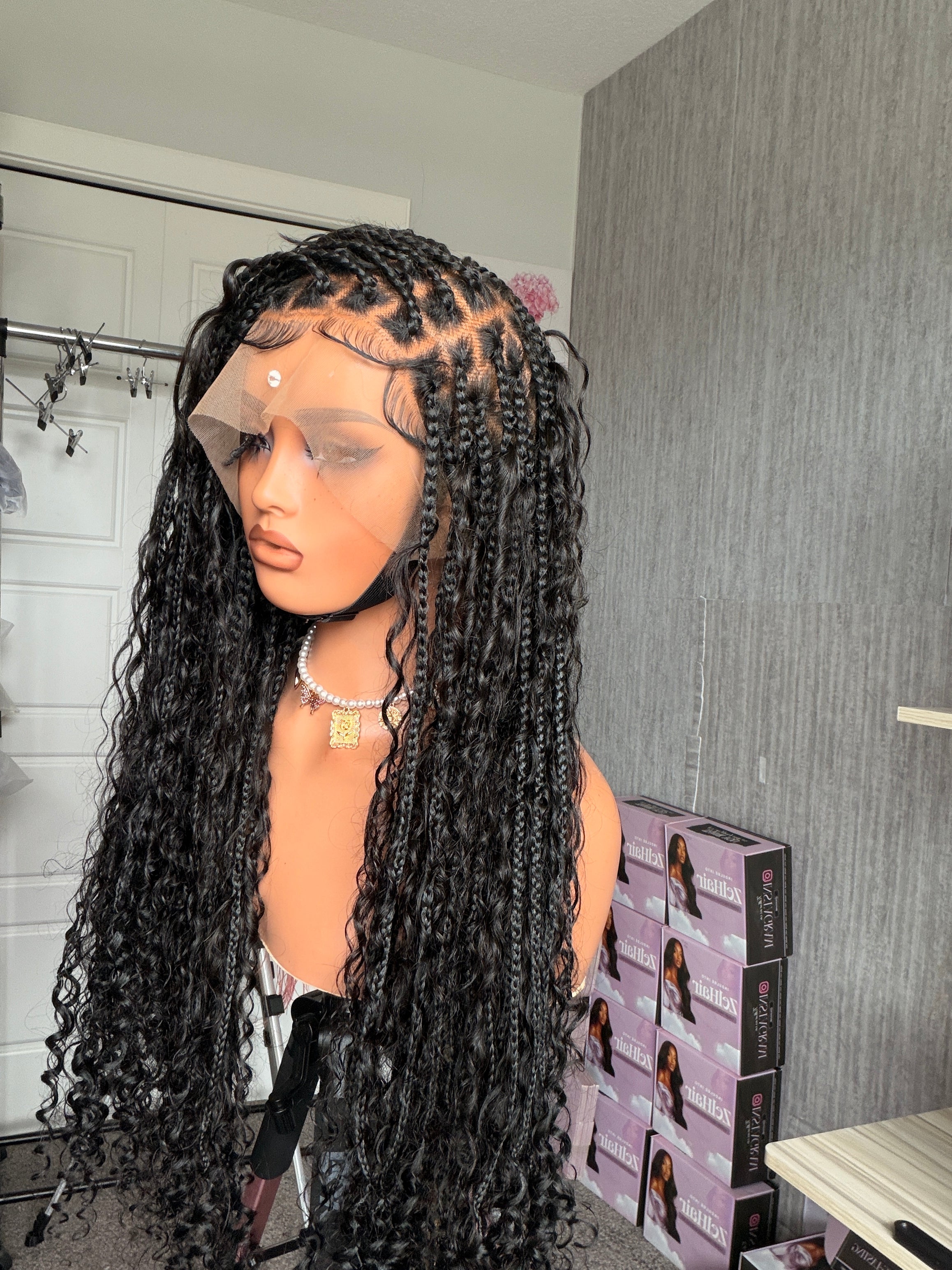 Anita Boho Braids Full Lace Wig Jozelhair
