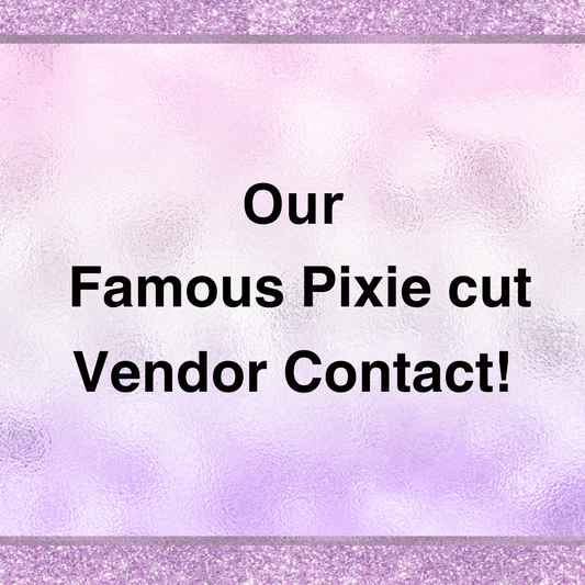 Pixie Cut Hair Vendor