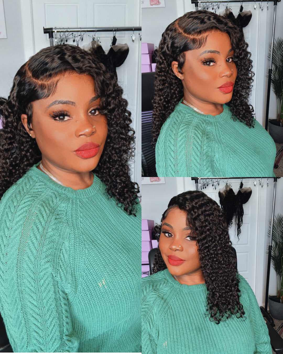 Monica  ( 5BY5 HD Lace Closure For Beginners Glueless)