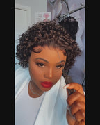 Pixie Cut Curly