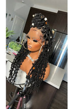 Stella Full Lace Wig Locs Braids - Jozelhair