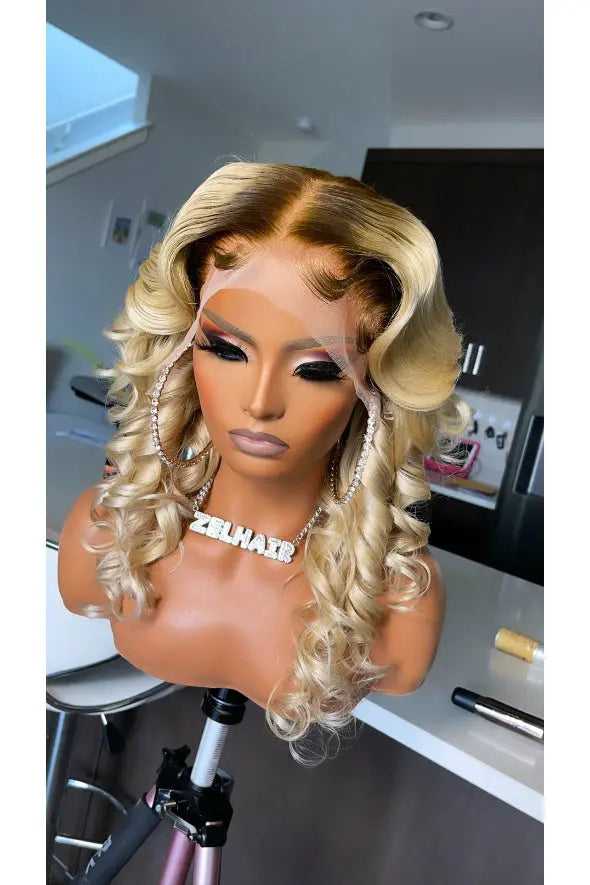 Lizzy Unit - 180% Density Glueless Ready To Wear Lace Frontal Wig - Jozelhair