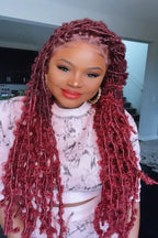 Kelly Full Lace Wig Locs Braids - Jozelhair