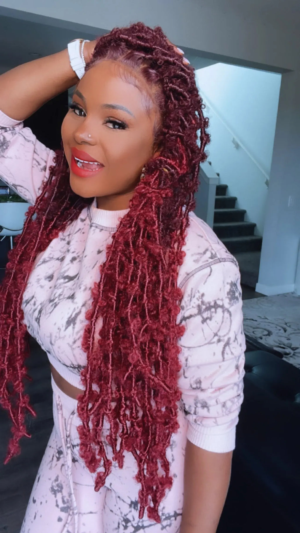 Kelly Full Lace Wig Locs Braids - Jozelhair
