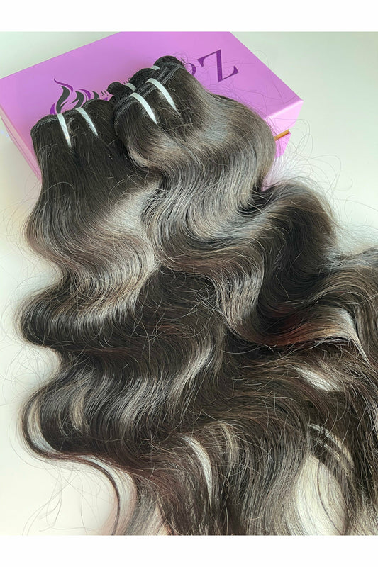 Raw Indian Wavy Hair(Unprocessed Hair ) - Jozelhair