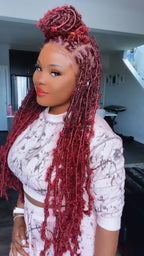 Kelly Full Lace Wig Locs Braids - Jozelhair
